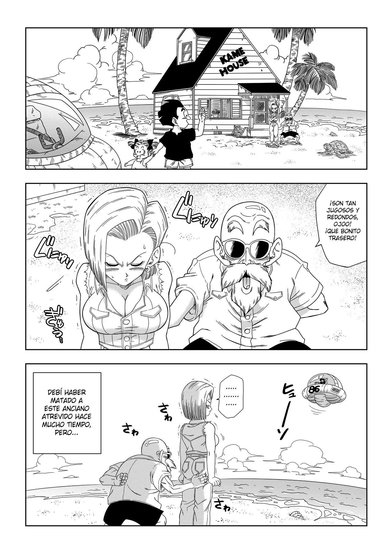 Android 18 vs El Maestro Roshi - 2bb1f61efef81f020683a0564641fc6f