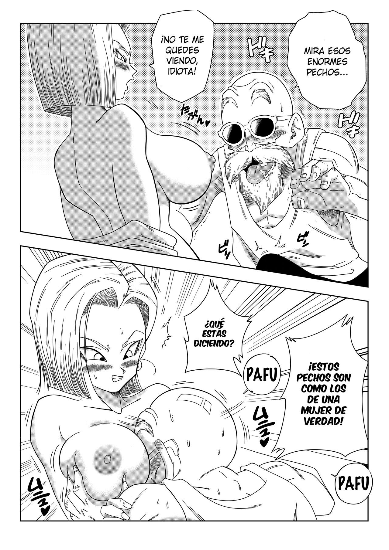 Android 18 vs El Maestro Roshi - a6fac1e116b27b3d4ceeff1d29cf28a6