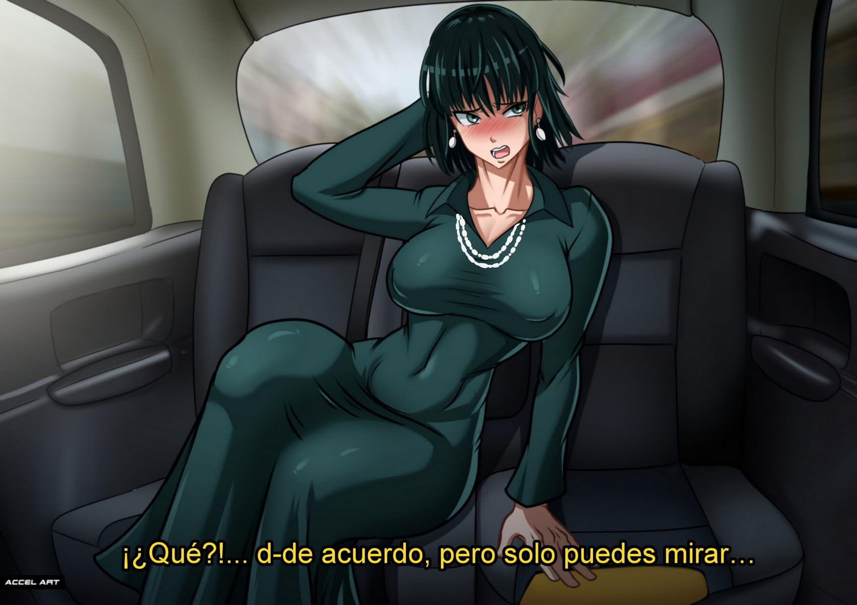 Waifu Taxi – Accel Art - fce69f5006d633cdb04f9faa3fe60e85