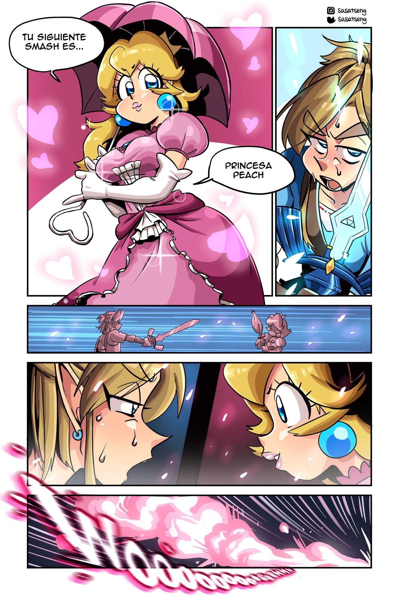 Smash – Link x Peach - 4b2f48f921bf0b63610554111242fd44