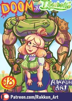 Doom x Isabelle – Rakkun Art