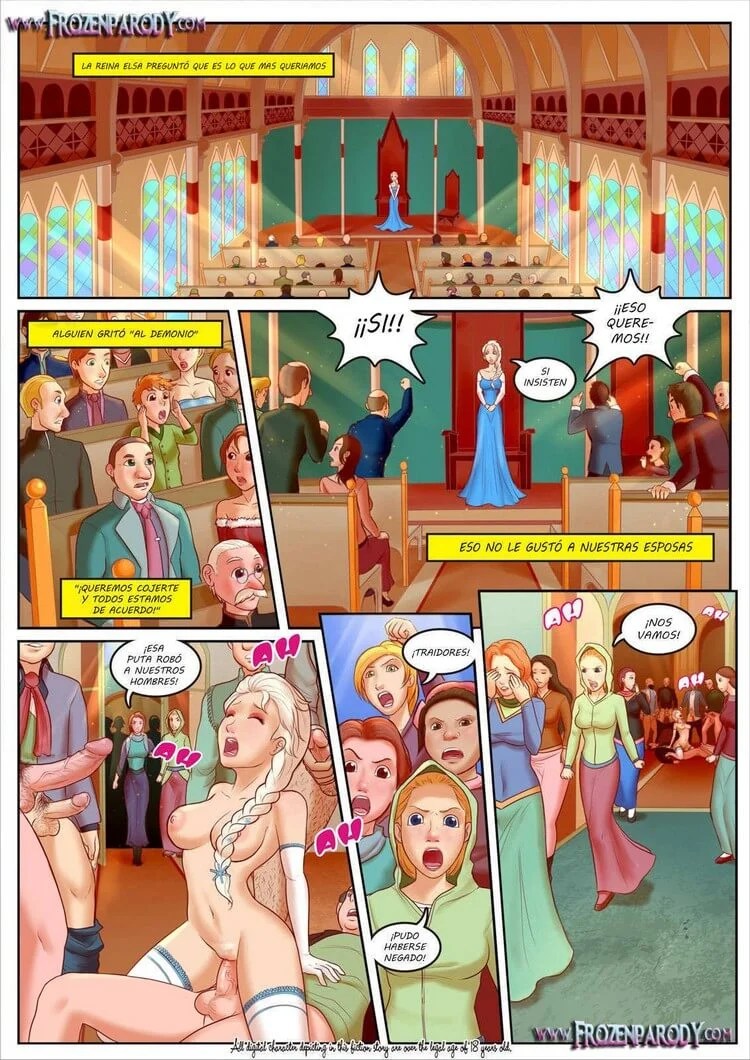 Frozen Parody 1 Comic Porno - 5bd46b82860163765a253e1b81186c0e