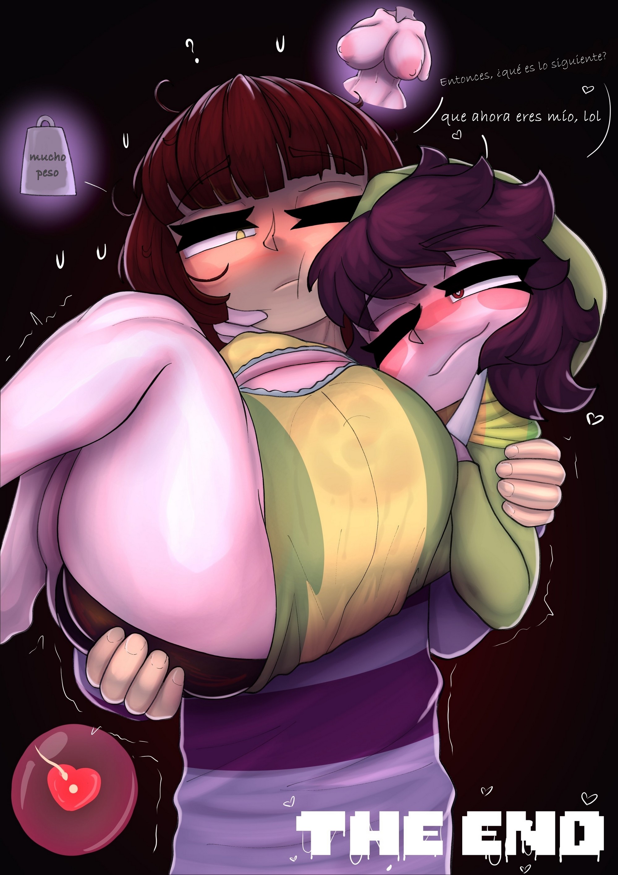 StoryShift Chara x Frisk – Darky - 8373a0a224887bb8f17b0819a8134922