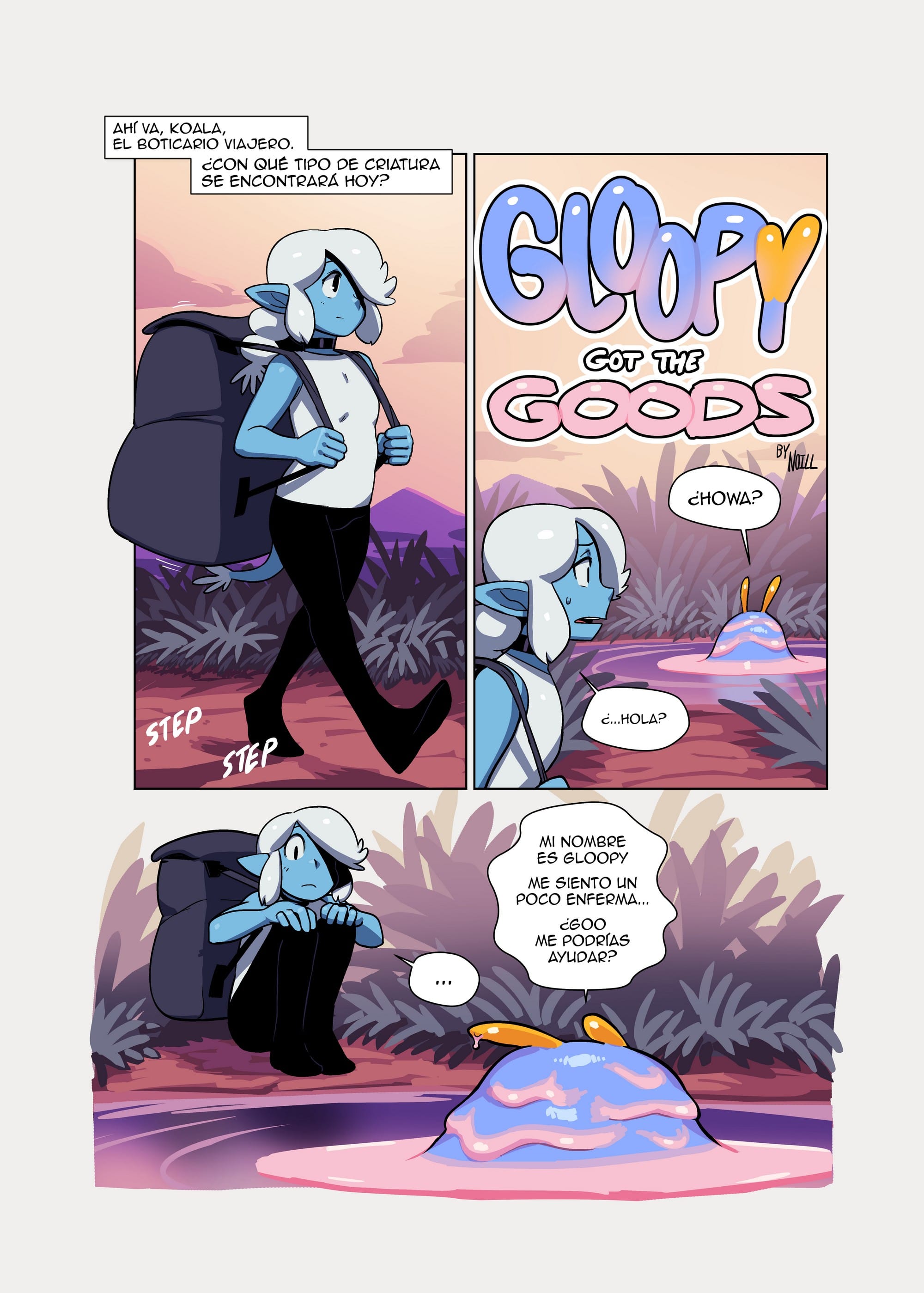 Marina and Gloopy Combo Comic - f1106a01f4a9577720d767e5276bfdb5