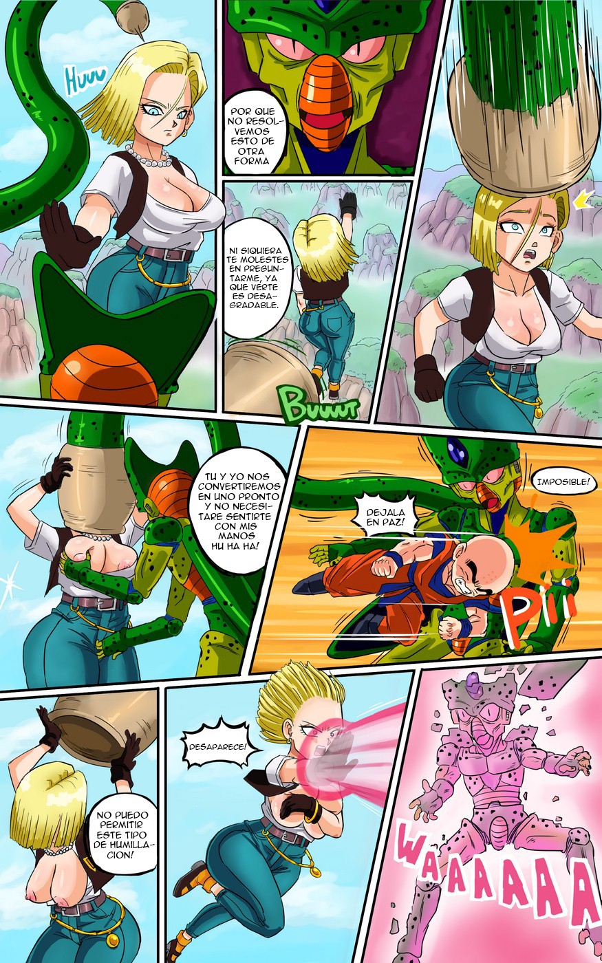 Android 18 meets Krillin - defbbb00754ce901ad2308fe7806fadb