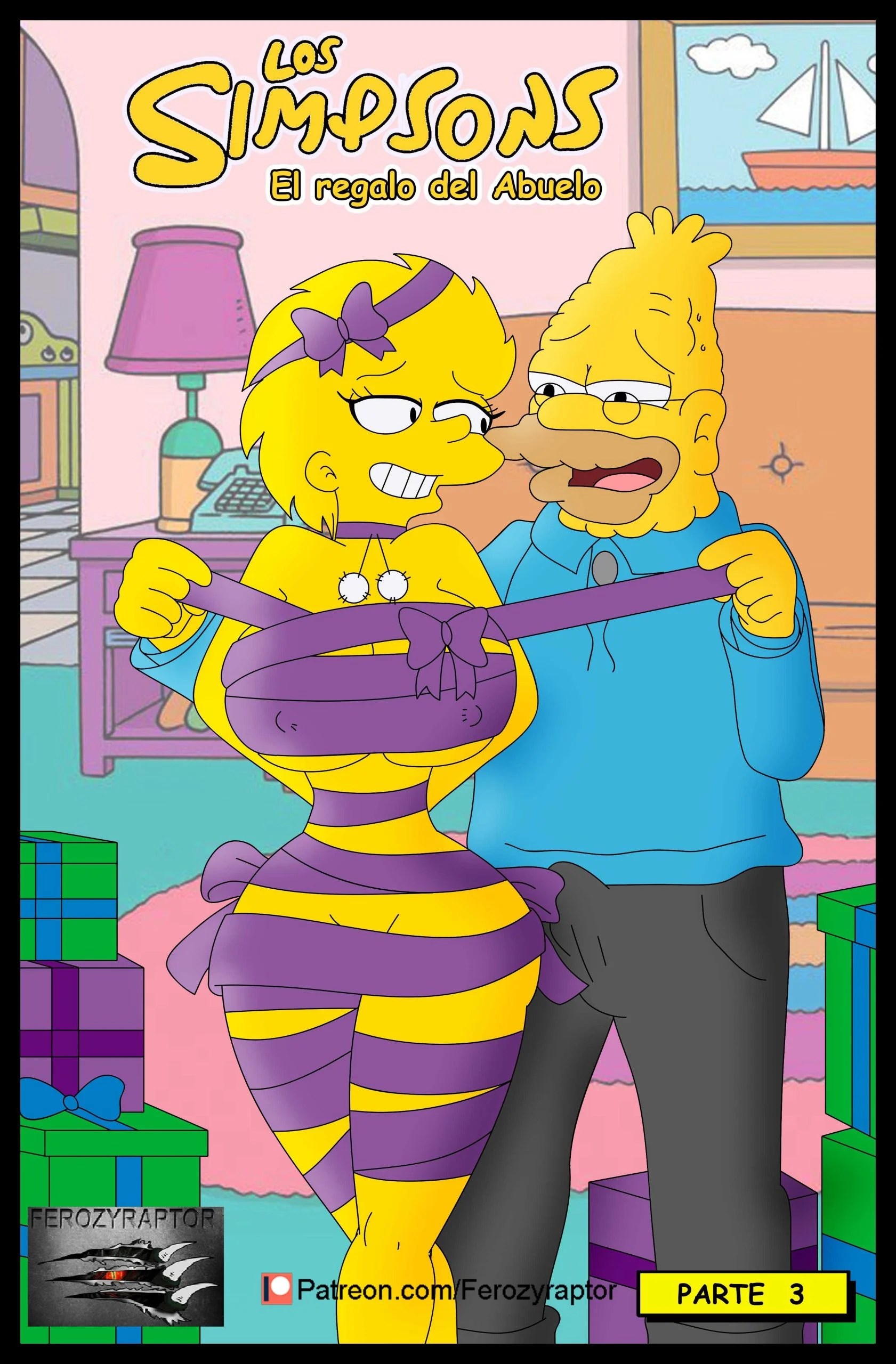 El Video XXX de Marge y Homero – Ferozyraptor - 25da5dd7d4f69cf24bc5baba4607da04