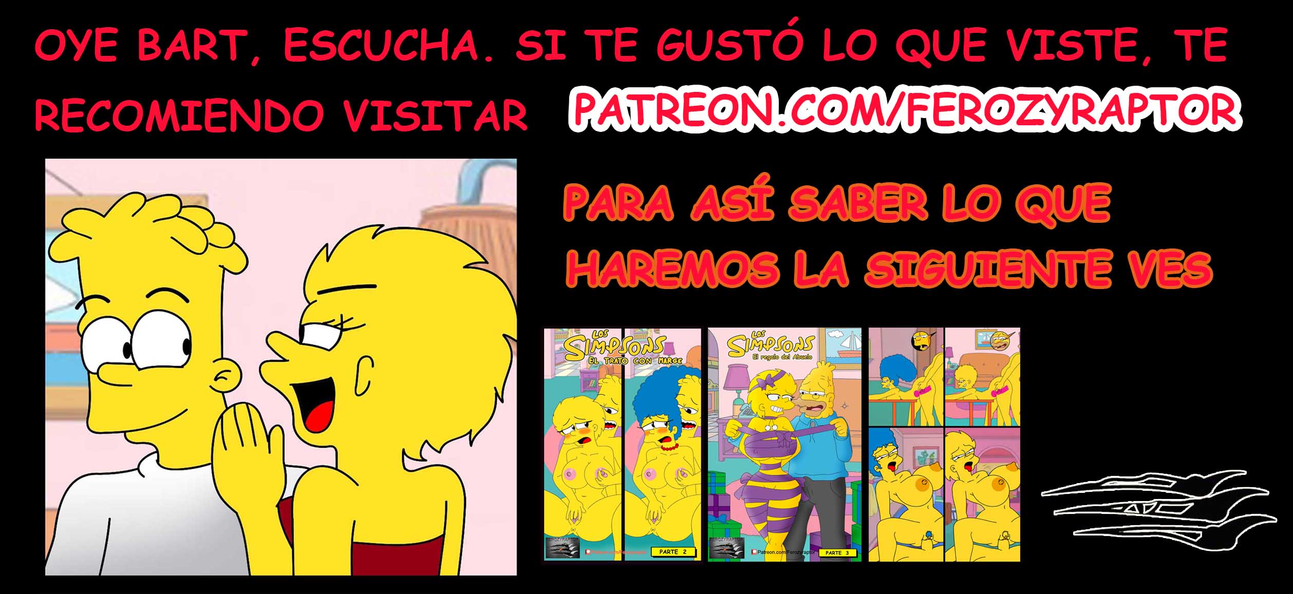 El Video XXX de Marge y Homero – Ferozyraptor - 9f3f3453e2997ba952a8b96db9a651ef