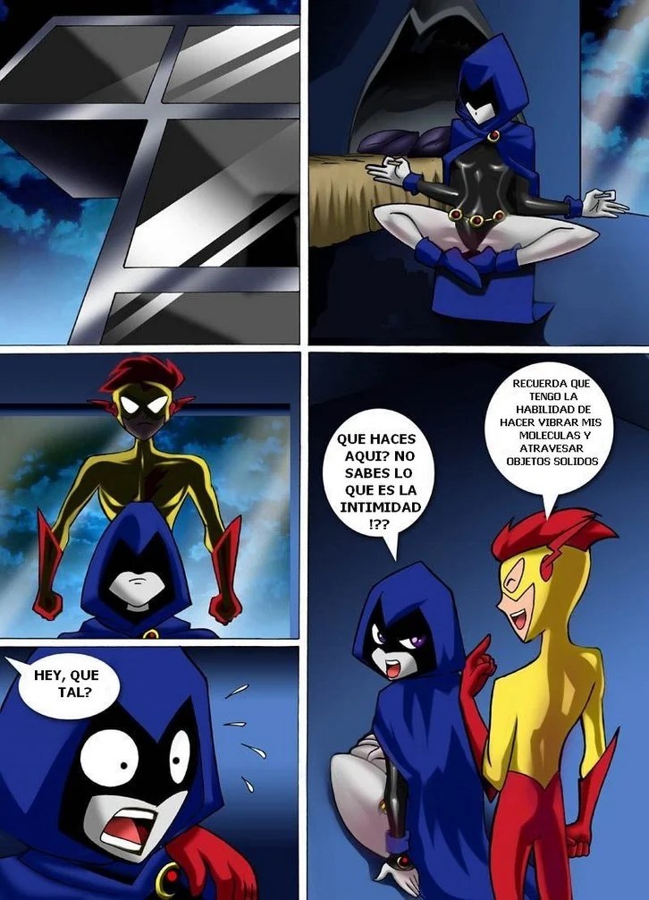 Raven vs Flash – Palcomix - 23370f83c2e9f5e964deabb4001aec91