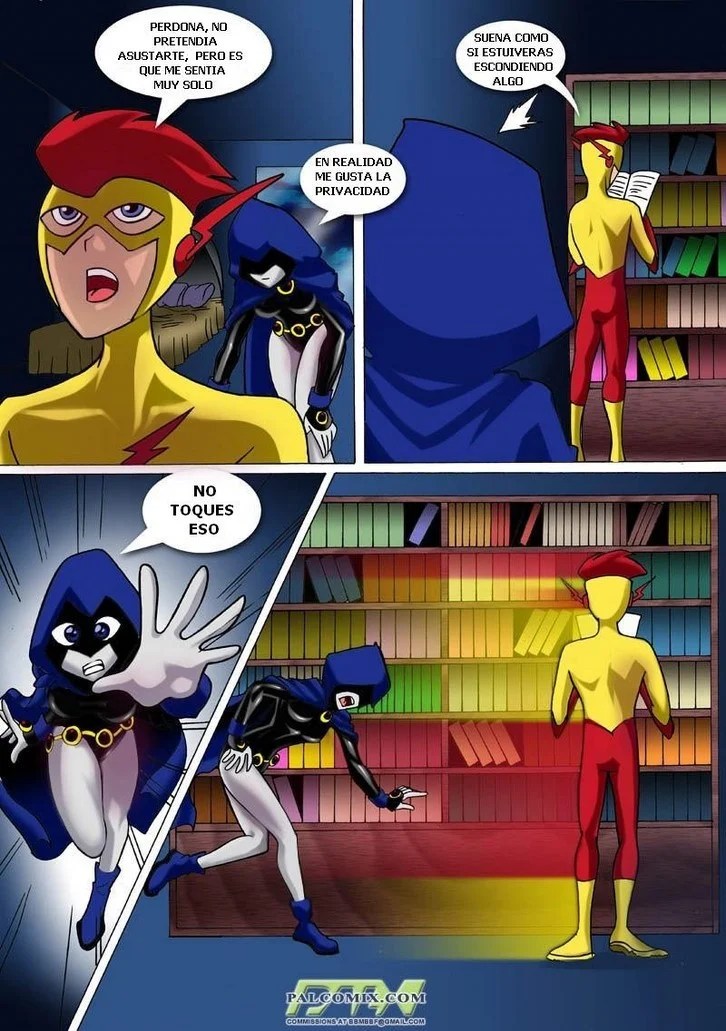 Raven vs Flash – Palcomix - 7fd6dc404b1d3ae99124d8ff5ef193bc