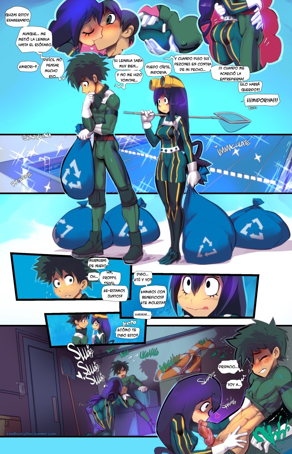 Deku and Froppy SMASH! – Fred Perry - d5b3a6eab1efc997d9a286b8035f95b2