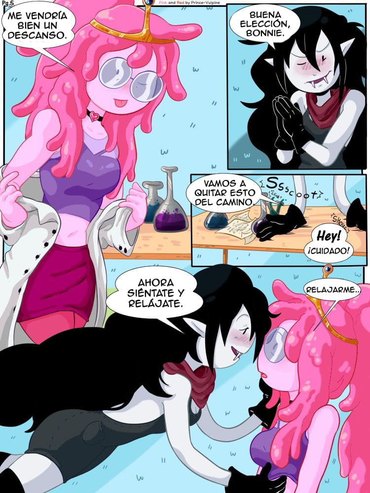 Pink and Red – Bubbline Comic - 5fb32c28fd6fefa12cdee7c0a76fef5f