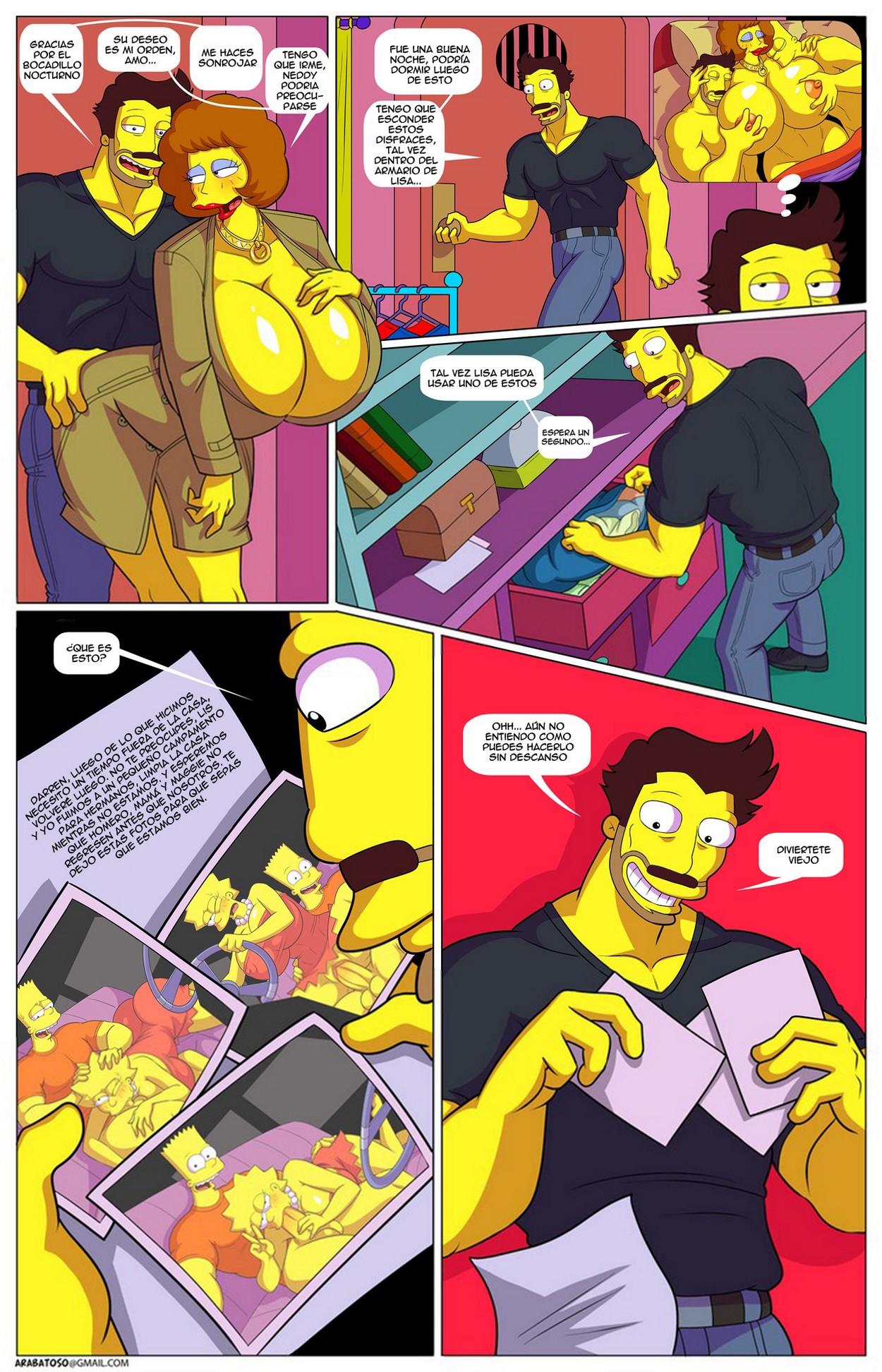 La Aventura de Darren 9 – Los Simpsons - d7373e6ce9c64bc734c1f92261e984f0