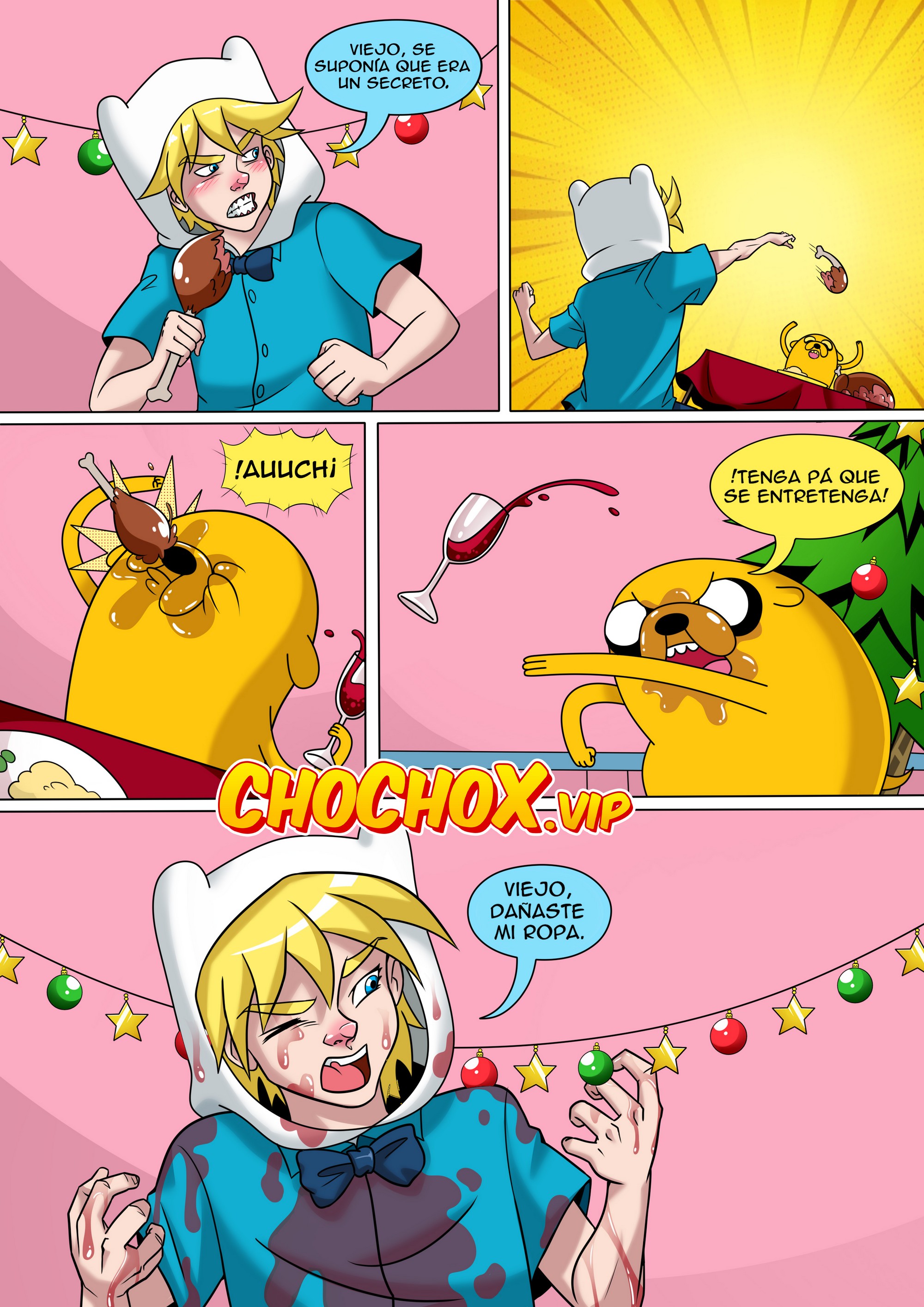 Hora De Aventuras Felices Fiestas – (Exclusivo ChoChoX) - 3749e0687abdc705da7df5e7d4efa824