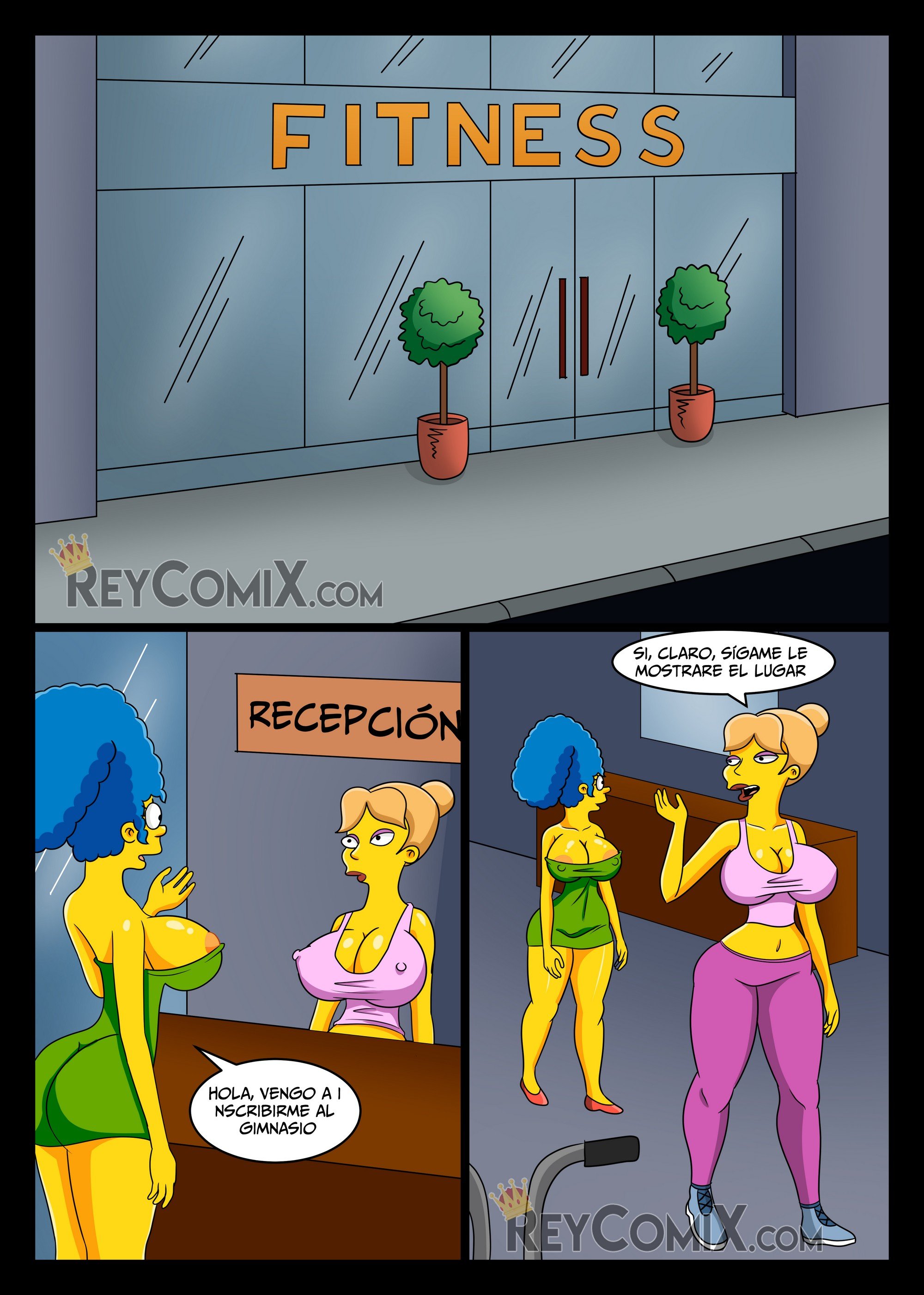 Los Simpsons XXX – GYM - 5d6df9e37d8312316988ed0d61ea7355