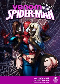 Venom Stalks Spiderman – Tracy Scops