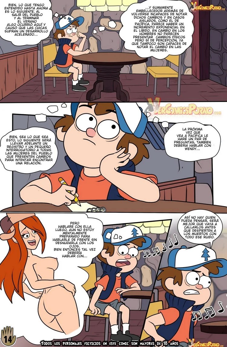 Un Verano de Placer 2 – Gravity Falls - 5a52427ab178f2e5d158a8f271621213