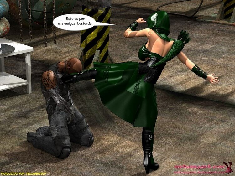 Miss Arrow vs Cain Comic Porno - f16364baf906f89cfd70ff82ca164a9a