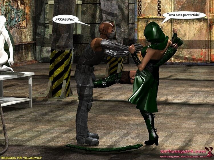Miss Arrow vs Cain Comic Porno - 34aeca432b90e82f3159d0add0f02c2e