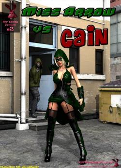 Miss Arrow vs Cain Comic Porno