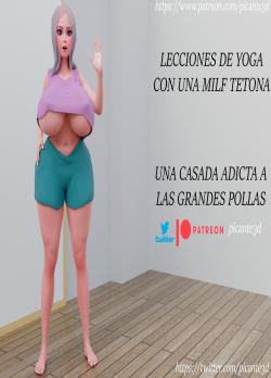 Cover Yoga con una MILF caliente! – Picante3D