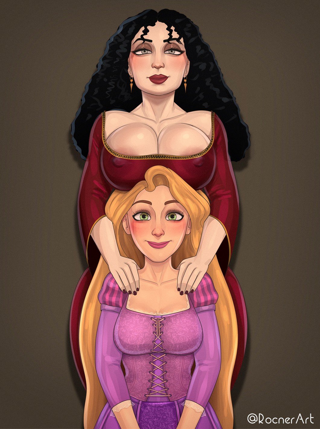 Mother Gothel x Rapunzel – Rocner - 4e5d6db1cc2bb85f88a656e85e5422c4