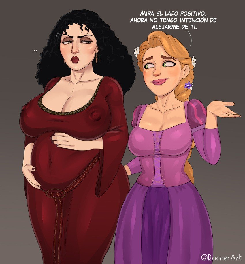 Mother Gothel x Rapunzel – Rocner - af9e593a937bbdeca94e29dbea6ca14d