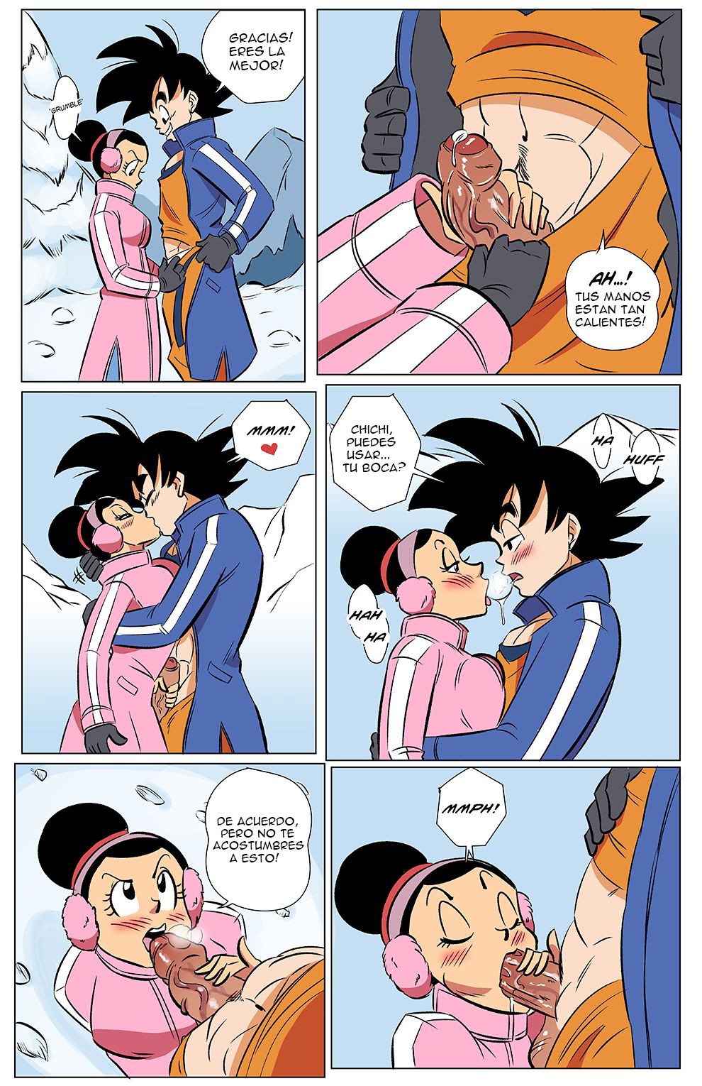 Goku + Chichi – Heating Up - 8c3a4ae7a4e3f55397f3df1121410291